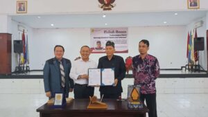Read more about the article Fakultas Hukum Gelar Kuliah Umum Sekaligus Teken MoU dengan PERATIN