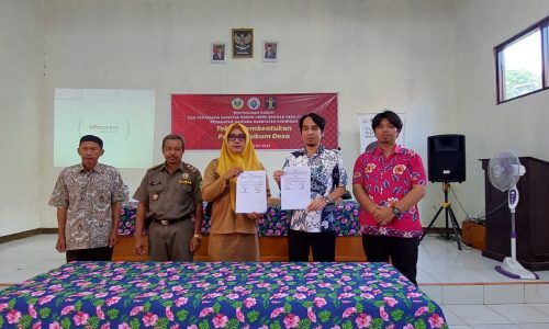 Fakultas Hukum Universitas Kuningan jalin kerjasama MoA dengan Desa Cikondang Kecamatan Hantara Kabupaten Kuningan